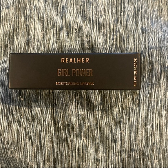 RealHer Makeup Nib Realher Lipstick In Girl Power Deluxe Sample New